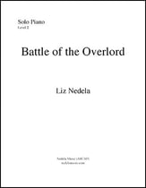 Battle of the Overlord piano sheet music cover